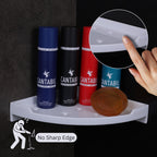 ASIATIQUE Semi Ceramic 9 Inch Corner Stand Bathroom Corner Shelf | NX-513