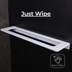 ASIATIQUE Semi Ceramic Towel Rack NX-506 | Wall Mounted Bathroom Towel Holder | Modern Towel Bar Rack | 22 Inch