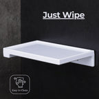 ASIATIQUE Semi Ceramic Smart Mobile Holder NX-511 | Wall Mounted Bathroom Mobile Shelf | Waterproof Phone Stand | 7.92 Inch