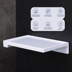 ASIATIQUE Semi Ceramic Smart Mobile Holder NX-511 | Wall Mounted Bathroom Mobile Shelf | Waterproof Phone Stand | 7.92 Inch