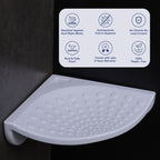 ASIATIQUE Semi Ceramic Smart Corner Foot Rest Bathroom Shaving Foot Support | NX-515