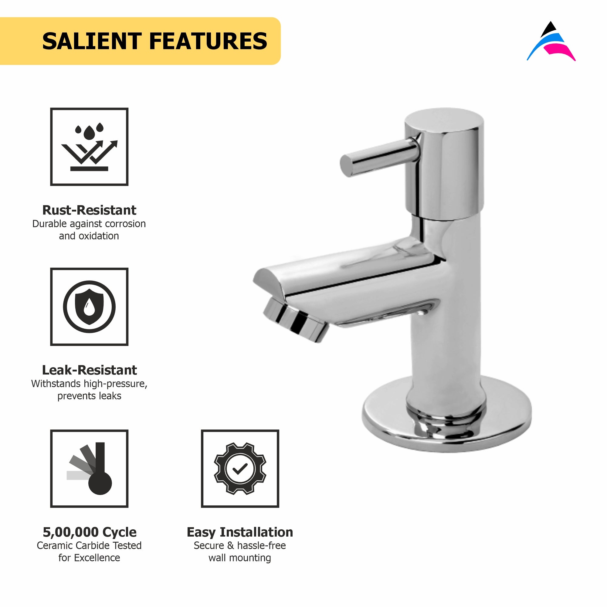 Asiatique PillarCock  (A-000), Antique Series Premium Faucets & Sink Mixers