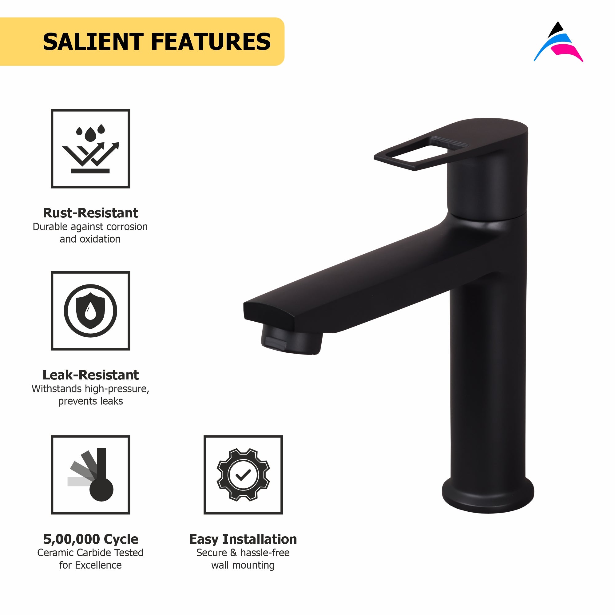 Asiatique Pillar Cock (BB-000 M), Bronze Brush Black Series Bathroom & Kitchen Faucets