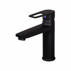Asiatique S/L Basin Mixer With Braided Hoses (BB-009 M), Bronze Brush Black Series Bathroom & Kitchen Faucets