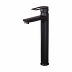 Asiatique S/L Basin Mixer With Extended Body With Braided Hoses (BB-009EX M), Bronze Brush Black Series Bathroom & Kitchen Faucets