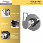 Asiatique F/C & Con Cock Body Upper Parts (B-021U), Bronze Series Premium Brass Faucet Collection, Chrome Basin Mixers, Pillar Cocks, Sink Mixers & Bathroom Taps
