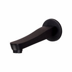 Asiatique Div. Plain Spout With Wall Flange (BB-025 M), Bronze Brush Black Series Bathroom & Kitchen Faucets
