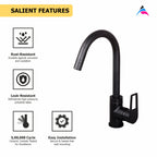 Asiatique S/L Sink Mixer Table Mounted (BB-027 M), Bronze Brush Black Series Bathroom & Kitchen Faucets