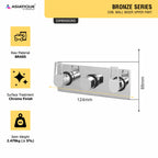 Asiatique Con. Wall Mixer Upper Part (B-029U), Bronze Series Premium Brass Faucet Collection, Chrome Basin Mixers, Pillar Cocks, Sink Mixers & Bathroom Taps