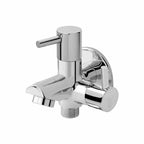 Asiatique 2 in 1 Bib Cock With Wall  Flange   (A-015), Antique Series Premium Faucets & Sink Mixers