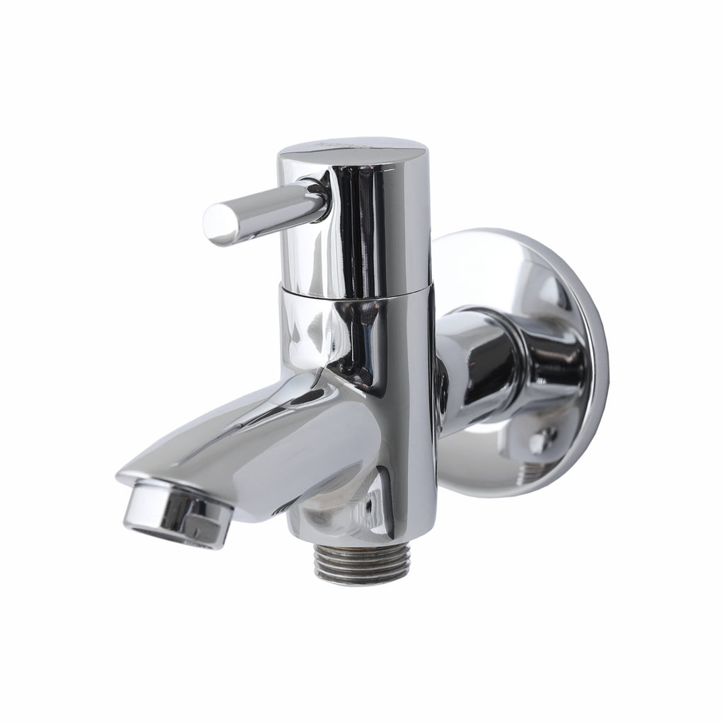 Asiatique S/L 2 in 1 Bib Cock With Wall  Flange (A-015 S/L), Antique Series Premium Faucets & Sink Mixers