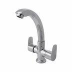 Asiatique C/H Basin Mixer With Casted Spout (AS-011), Aster Series Bathroom & Kitchen Faucets | Premium Modern Tap Collection