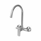 Asiatique S/L Sink Mixer Wall Mounted (AS-031), Aster Series Bathroom & Kitchen Faucets | Premium Modern Tap Collection