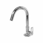 Asiatique Pillar Cock With Swivel ‘J’ Spout (B-002), Bronze Series Premium Brass Faucet Collection, Chrome Basin Mixers, Pillar Cocks, Sink Mixers & Bathroom Taps
