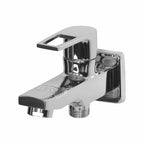 Asiatique S/L 2 in 1 Bib Cock With Wall Flange (B-015 S/L), Bronze Series Premium Brass Faucet Collection, Chrome Basin Mixers, Pillar Cocks, Sink Mixers & Bathroom Taps