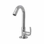 Asiatique Pillar Cock With Swivel 'j' Spout  (D-002), Delta Series Premium Brass Bathroom & Kitchen Faucets