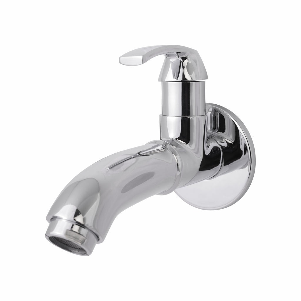 Asiatique  Bib Cock Long Body With Wall Flange (D-004), Delta Series Premium Brass Bathroom & Kitchen Faucets