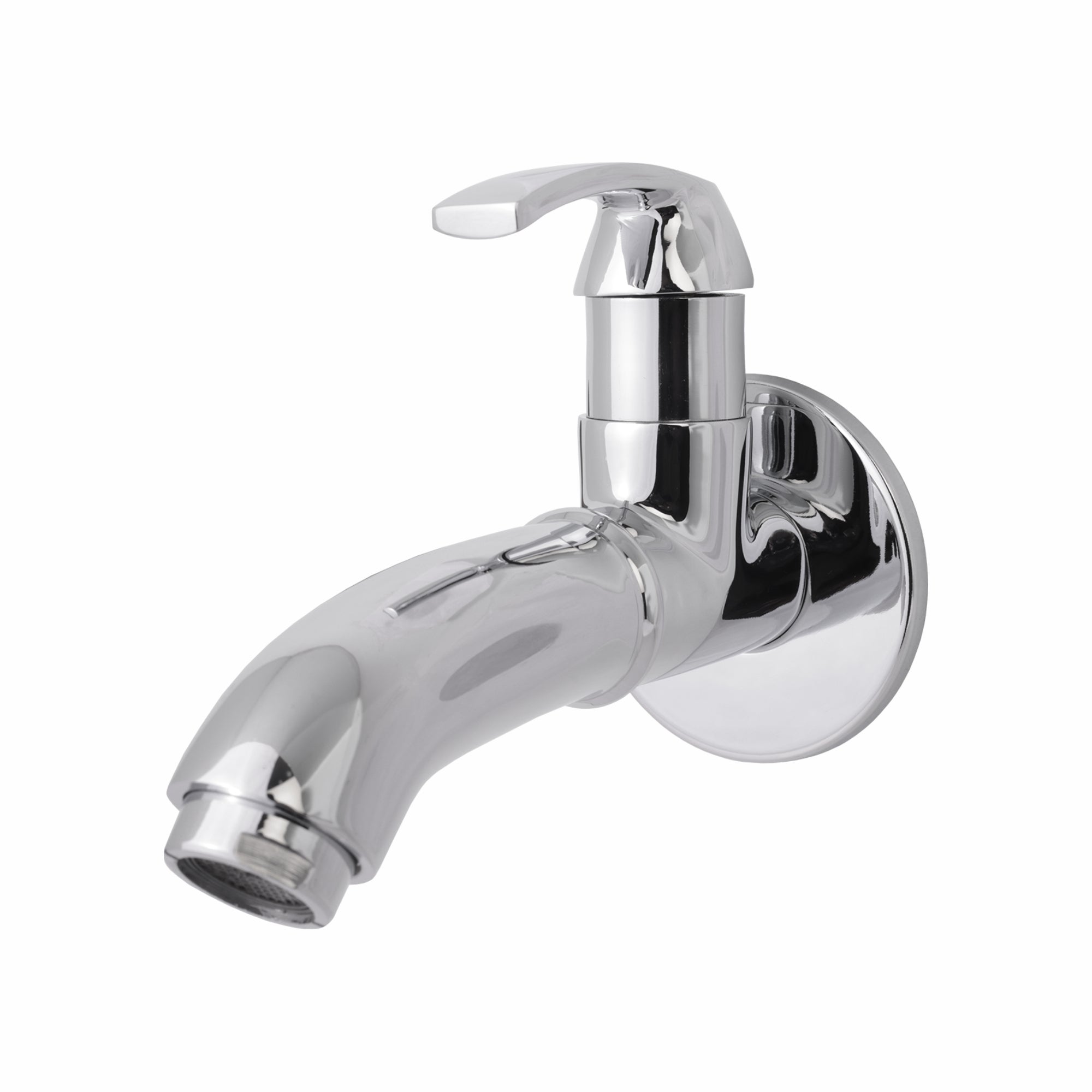 Asiatique  Bib Cock Long Body With Wall Flange (D-004), Delta Series Premium Brass Bathroom & Kitchen Faucets