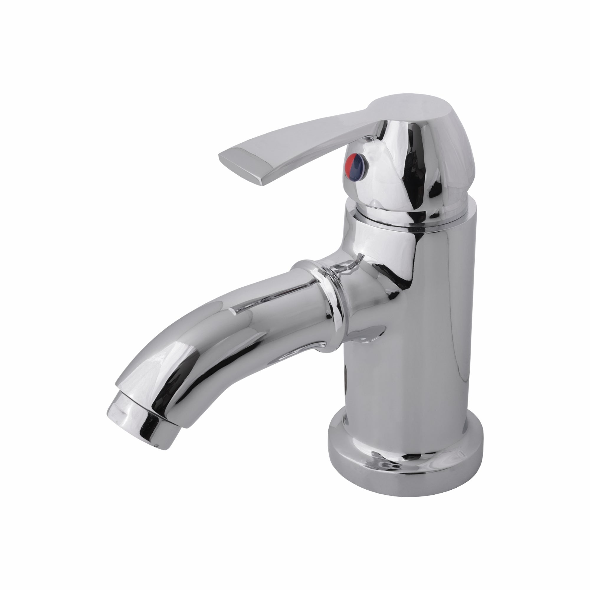 Asiatique S/L Basin Mixer with  Braided Hoses (D-009), Delta Series Premium Brass Bathroom & Kitchen Faucets