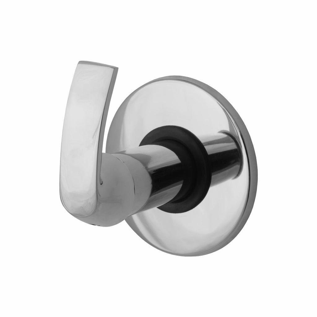 Asiatique Upper Parts Kit Glassy, Flange & Handle For Con . & Flush Cock  (D-021U), Delta Series Premium Brass Bathroom & Kitchen Faucets