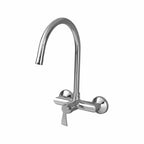 Asiatique S/L Sink Mixer Wall Mounted (D-031), Delta Series Premium Brass Bathroom & Kitchen Faucets