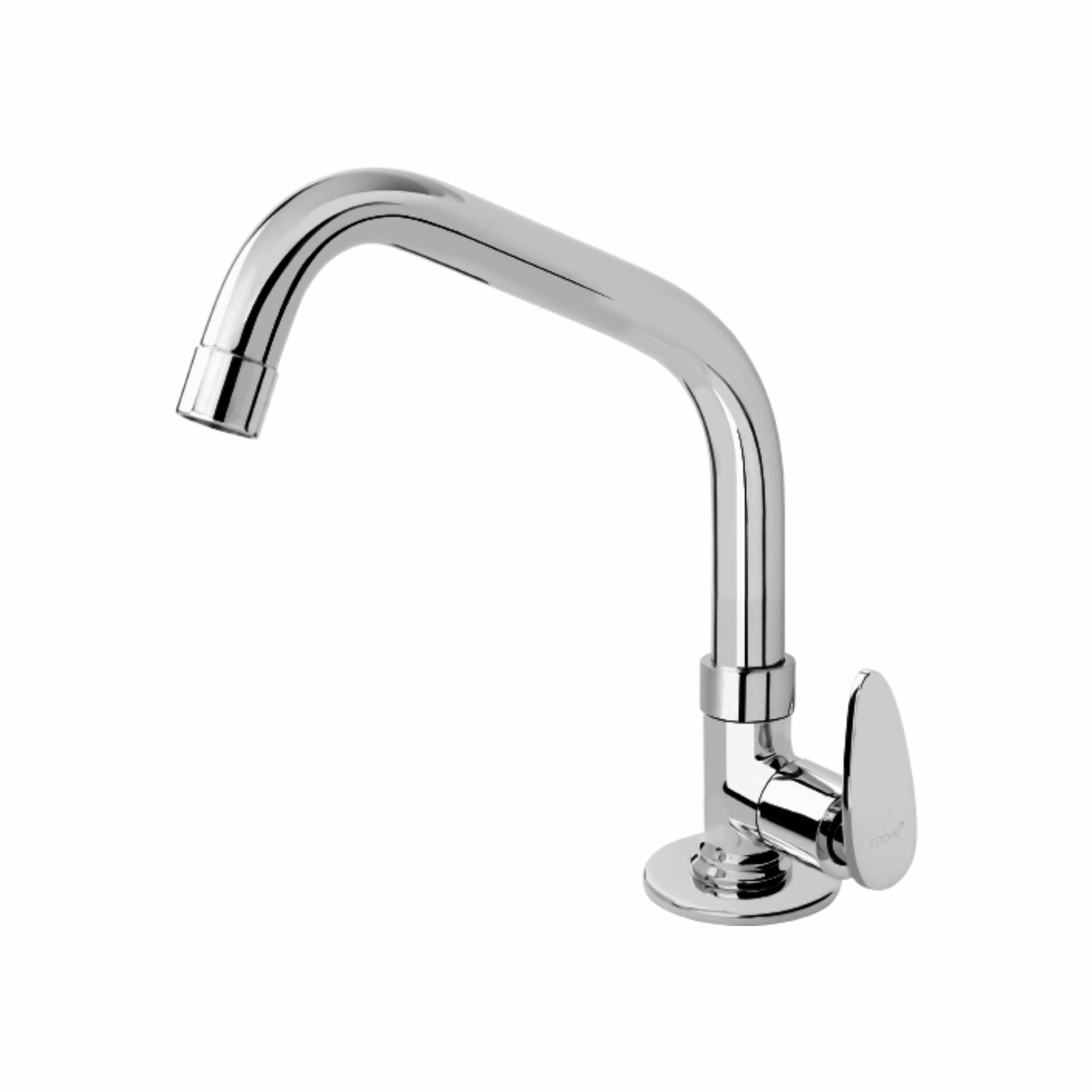 Asiatique Pillar Cock With Extended Swivel Spout (I-002EX), Idea Series Premium CP Bath Fittings & Faucets