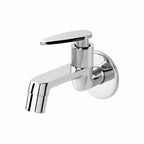 Asiatique Bib Cock Long Body With Wall Flange (I-004), Idea Series Premium CP Bath Fittings & Faucets