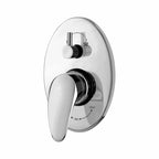 Asiatique S/L Div. Upper Parts Handle, Button & Plate (I-024), Idea Series Premium CP Bath Fittings & Faucets
