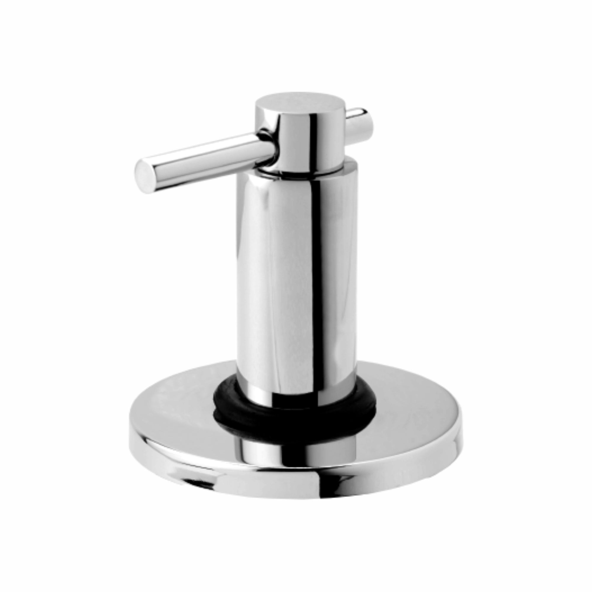Asiatique Upper parts Kit Glassy, Flange & Handle for Con. & Flush Cock (J-021U), Jetco Series Bathroom & Kitchen Faucets | Premium Modern Tap Collection
