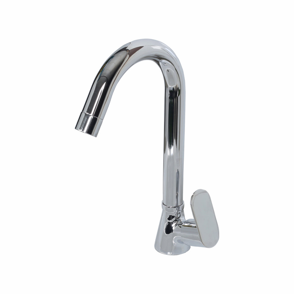 Asiatique Pillar Cock With ‘J’ Spout (K-002), KITE Series Bathroom & Kitchen Faucets | Premium Modern Tap Collection