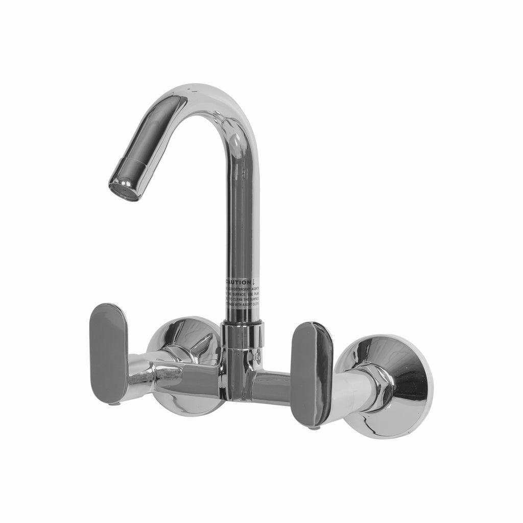 Asiatique Sink Mixer With ‘J’ Spout (K-013), KITE Series Bathroom & Kitchen Faucets | Premium Modern Tap Collection