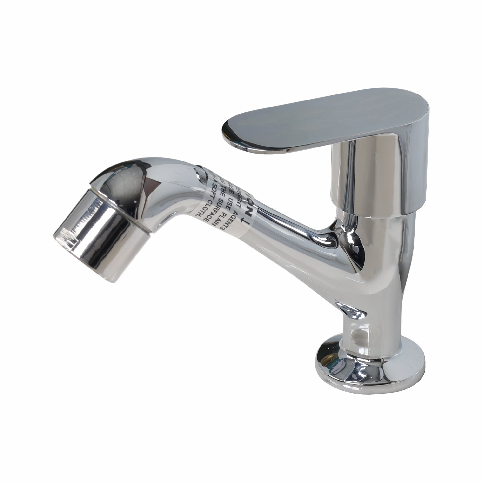 Asiatique High Neck Pillar Cock (K-029), KITE Series Bathroom & Kitchen Faucets | Premium Modern Tap Collection