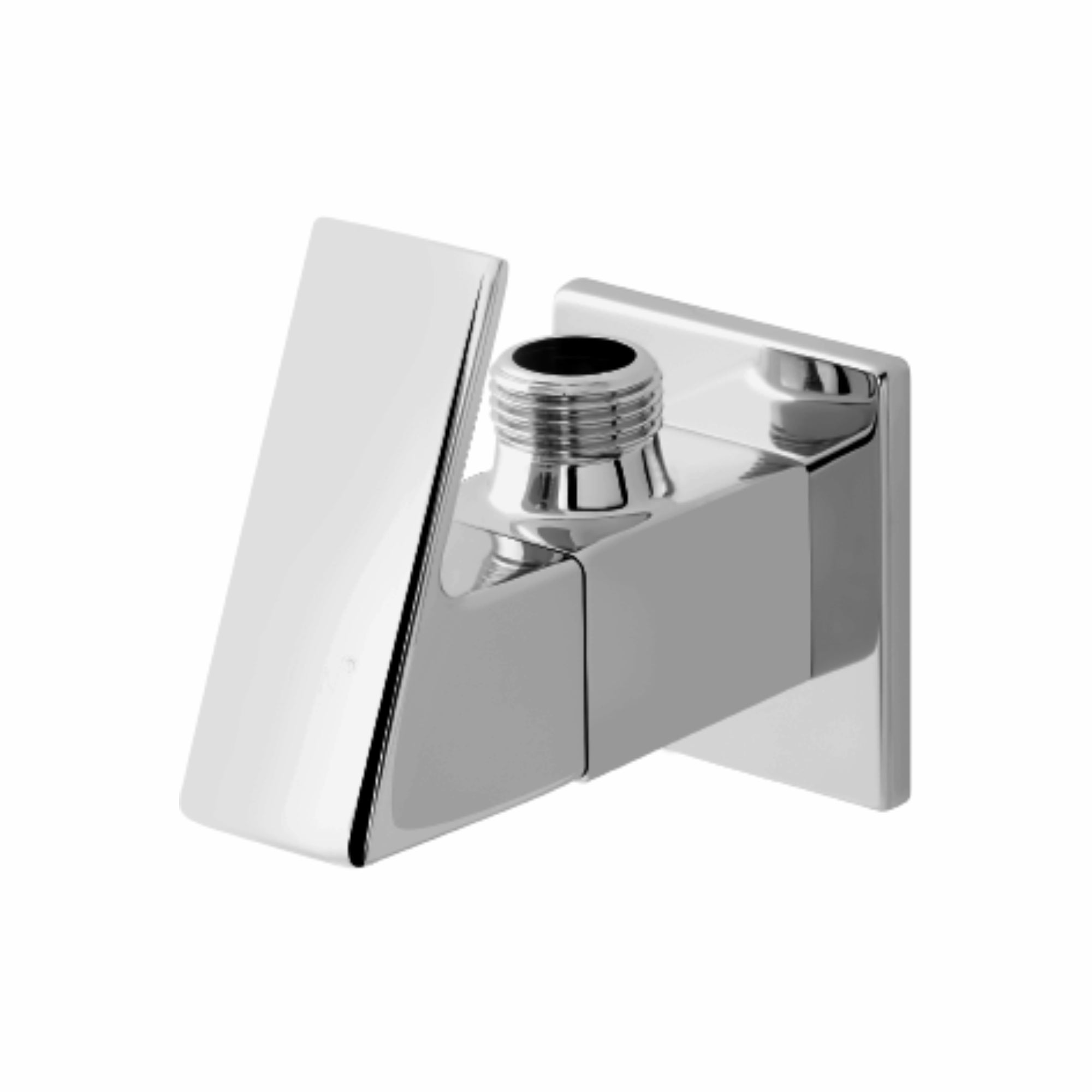 Asiatique Angle Cock With Wall Flange (L-005), Lenz Series Premium CP Bath Fittings & Faucets