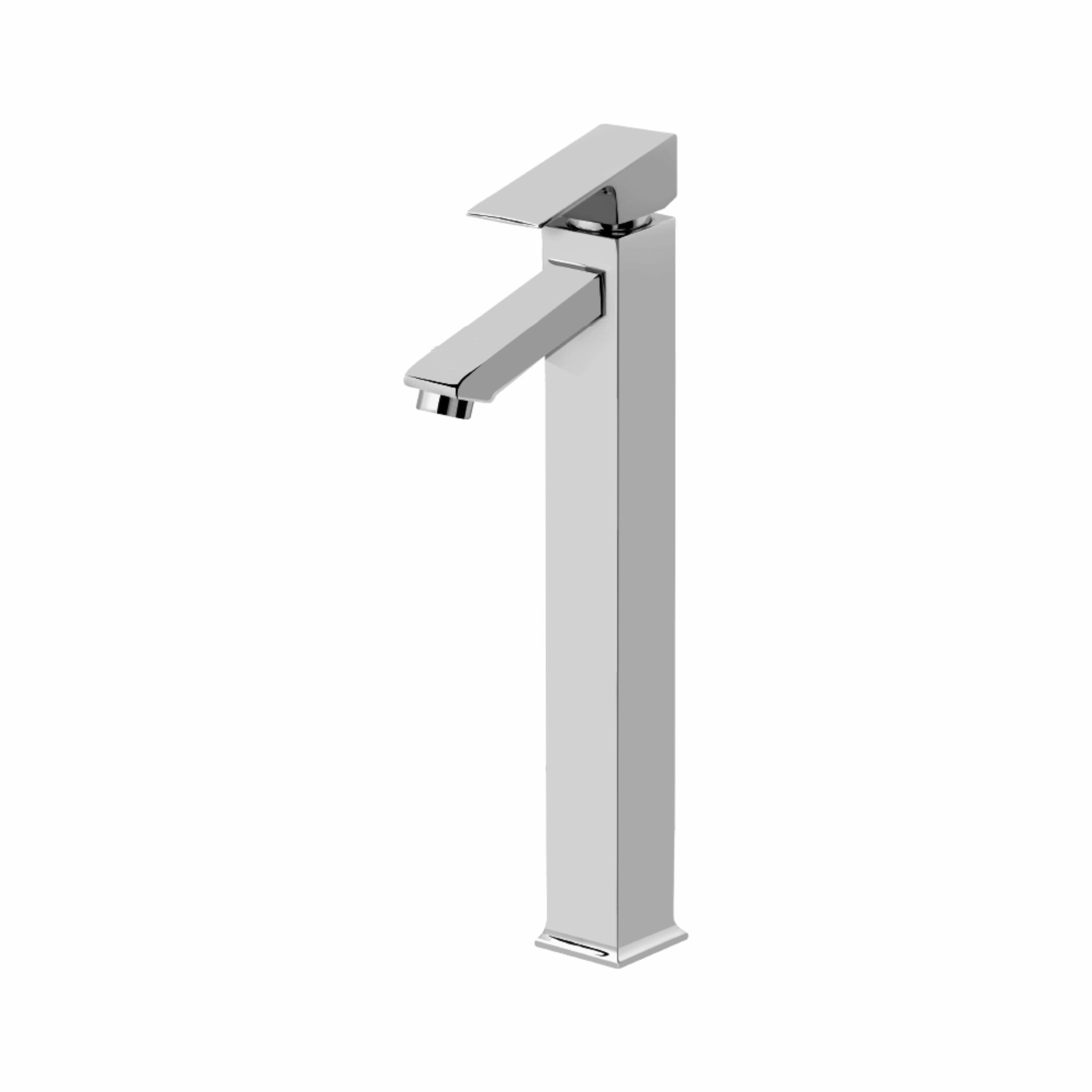 Asiatique S/L Basin Mixer With Extended Braided Hoses (L-009EX), Lenz Series Premium CP Bath Fittings & Faucets