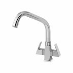 Asiatique C/H Basin Mixer With Extended Swivel Spout (L-011EX), Lenz Series Premium CP Bath Fittings & Faucets