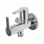 Asiatique 2 Way Angle Cock With Wall Flange (LI-005TW), LIVA Series Kitchen & Bathroom Faucets | Premium Modern Tap Collection
