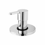 Asiatique Upper Parts Kit Glassy, Flange & Handle for Con. & Flush Cock (LI-021U), LIVA Series Kitchen & Bathroom Faucets | Premium Modern Tap Collection