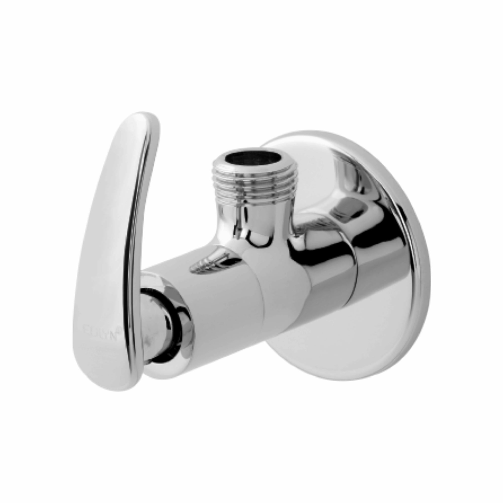 Asiatique Angle Cock With Wall Flange (N-005), Navy Series Premium CP Bath Fittings & Faucets