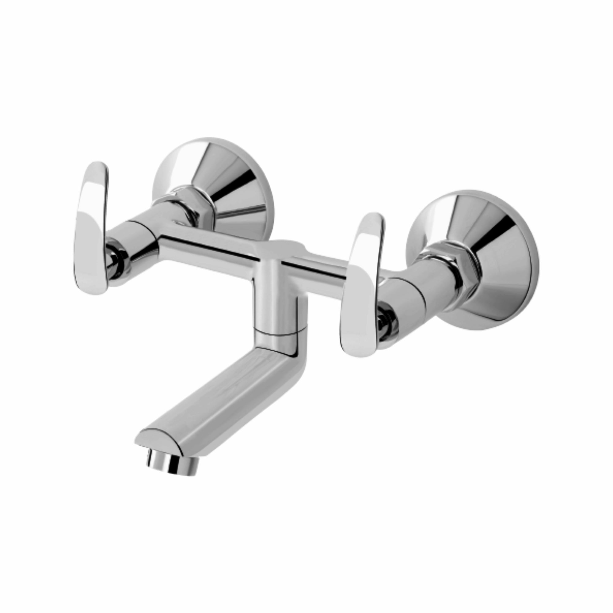 Asiatique Wall Mixer Non-Telephonic Wall Mounted (N-014), Navy Series Premium CP Bath Fittings & Faucets