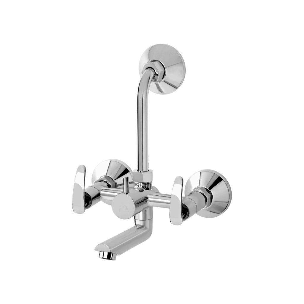 Asiatique Wall Mixer Telephonic With ‘L’ Bend for ARR. Of O/H Shower (N-017), Navy Series Premium CP Bath Fittings & Faucets