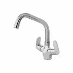 Asiatique C/H Basin Mixer With Extended Swivel Spout (O-011EX), Orient Series Premium Brass Bathroom & Kitchen Faucet Collection