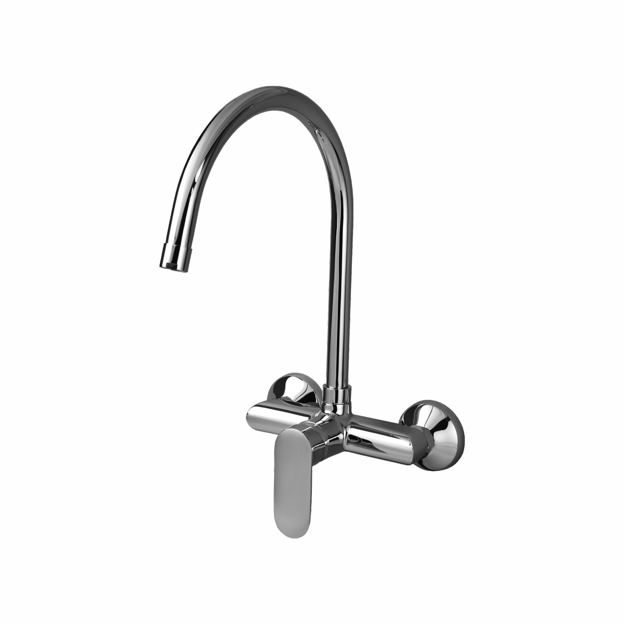 Asiatique S/L Sink Mixer Wall Mounted (O-031), Orient Series Premium Brass Bathroom & Kitchen Faucet Collection