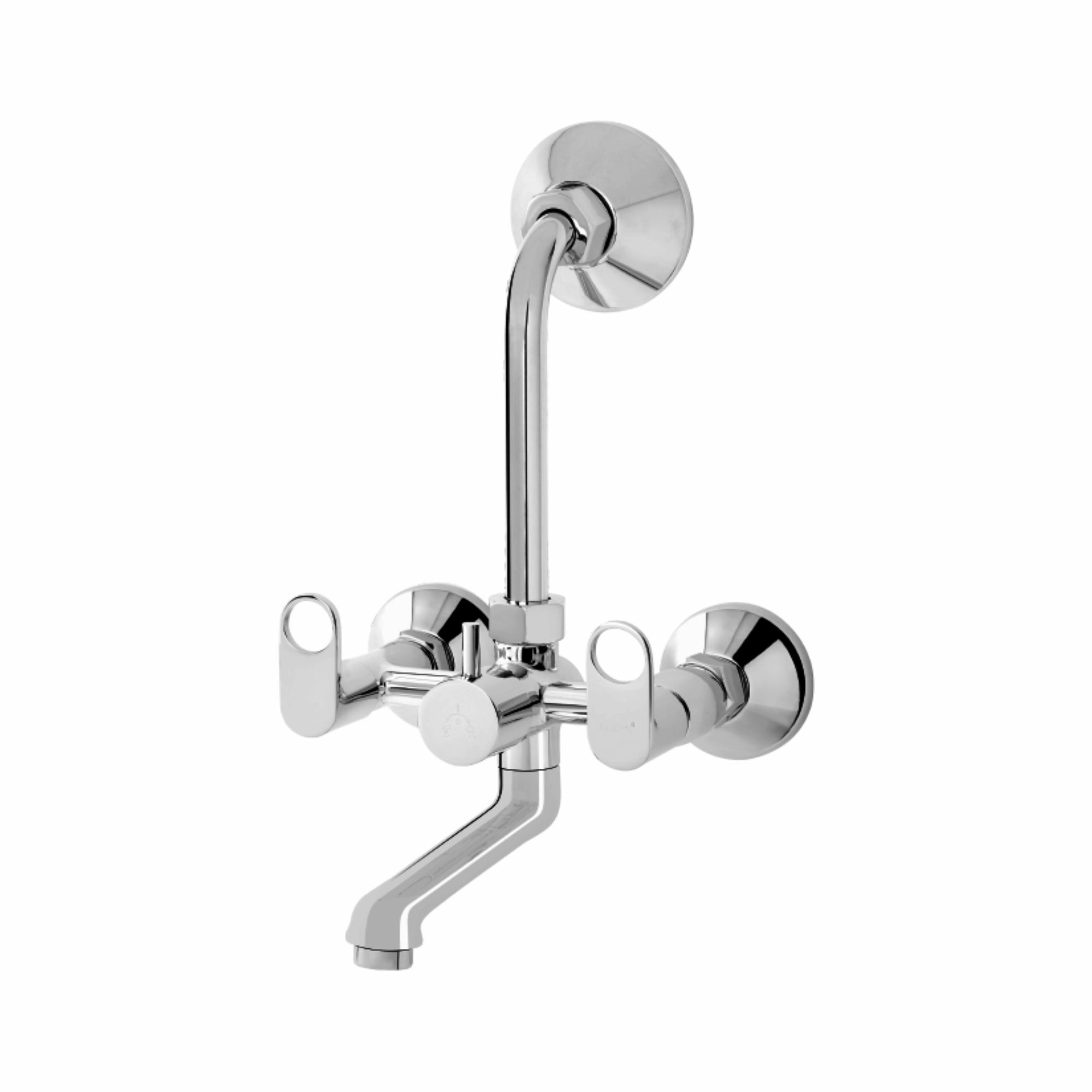 Asiatique Wall Mixer Telephonic With 'L' Bend for ARR .of O/H Shower (OP-017), OPPO Series Premium Faucets & Mixers