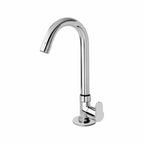Asiatique Pillar Cock With Extended Swivel  'J' Spout  (P-002),Perlato Series Premium Faucets & Mixers