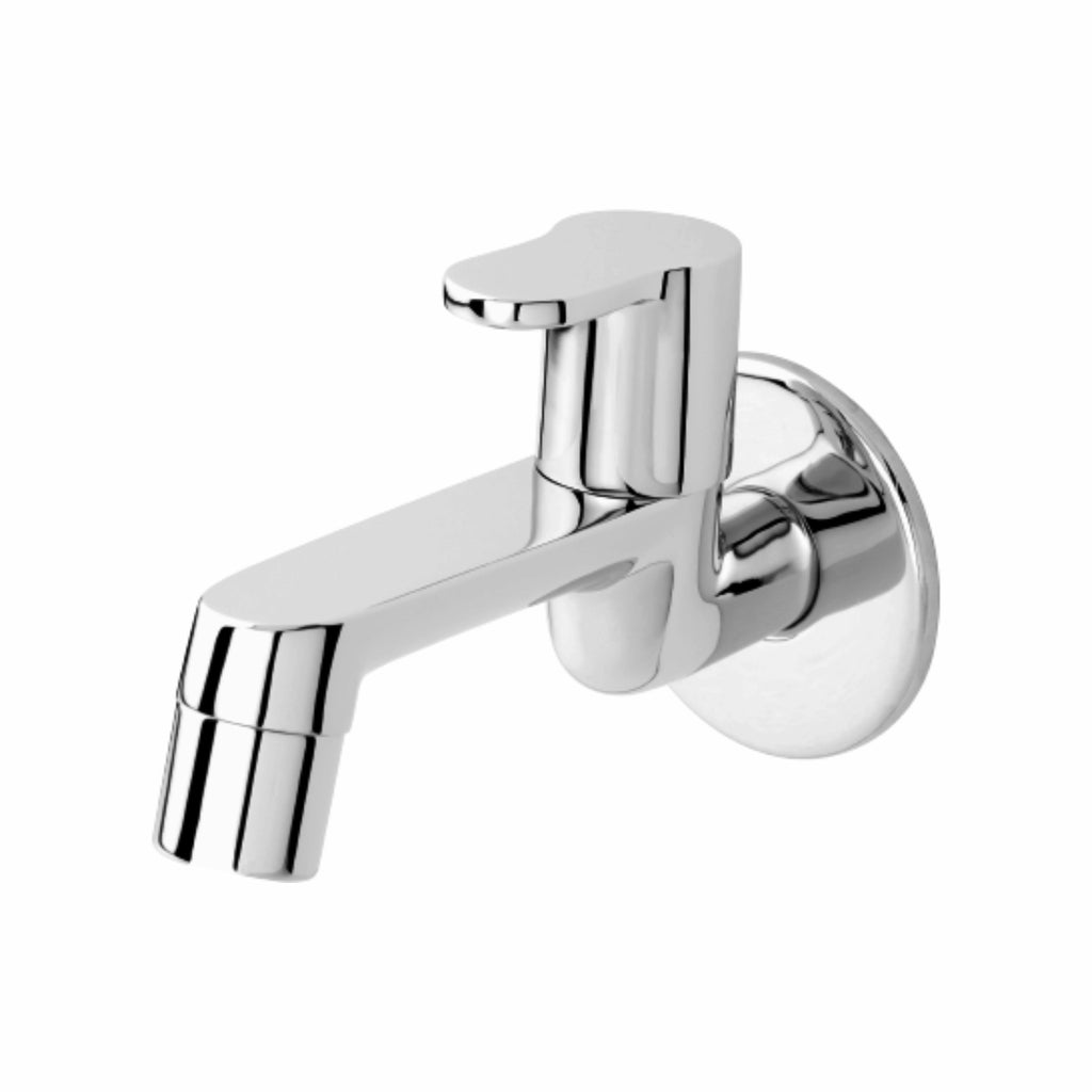 Asiatique Bib Cock Long Body With Wall Flange   (P-004),Perlato Series Premium Faucets & Mixers