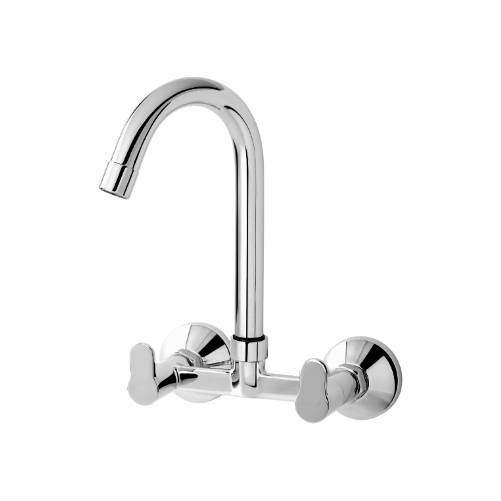 Asiatique Sink Mixer With Extended Swivel 'J' Spout Wall Mounted (P-013),Perlato Series Premium Faucets & Mixers (Copy)