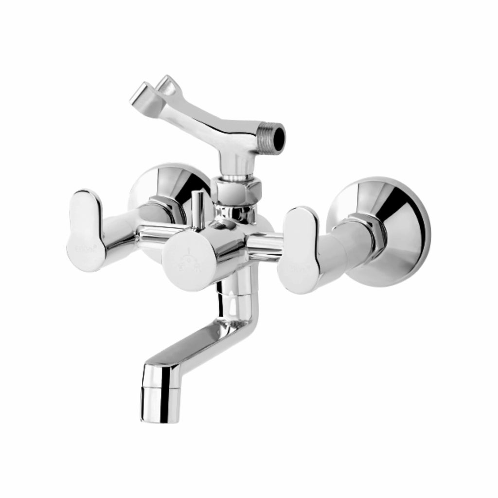 Asiatique Wall Mixer Telephonic with Crutch ARR of Tele. Shower (P-016),Perlato Series Premium Faucets & Mixers