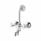 Asiatique 3 in 1 Wall Mixer with Pro . For Tele Shower & O/H Shower (P-018),Perlato Series Premium Faucets & Mixers
