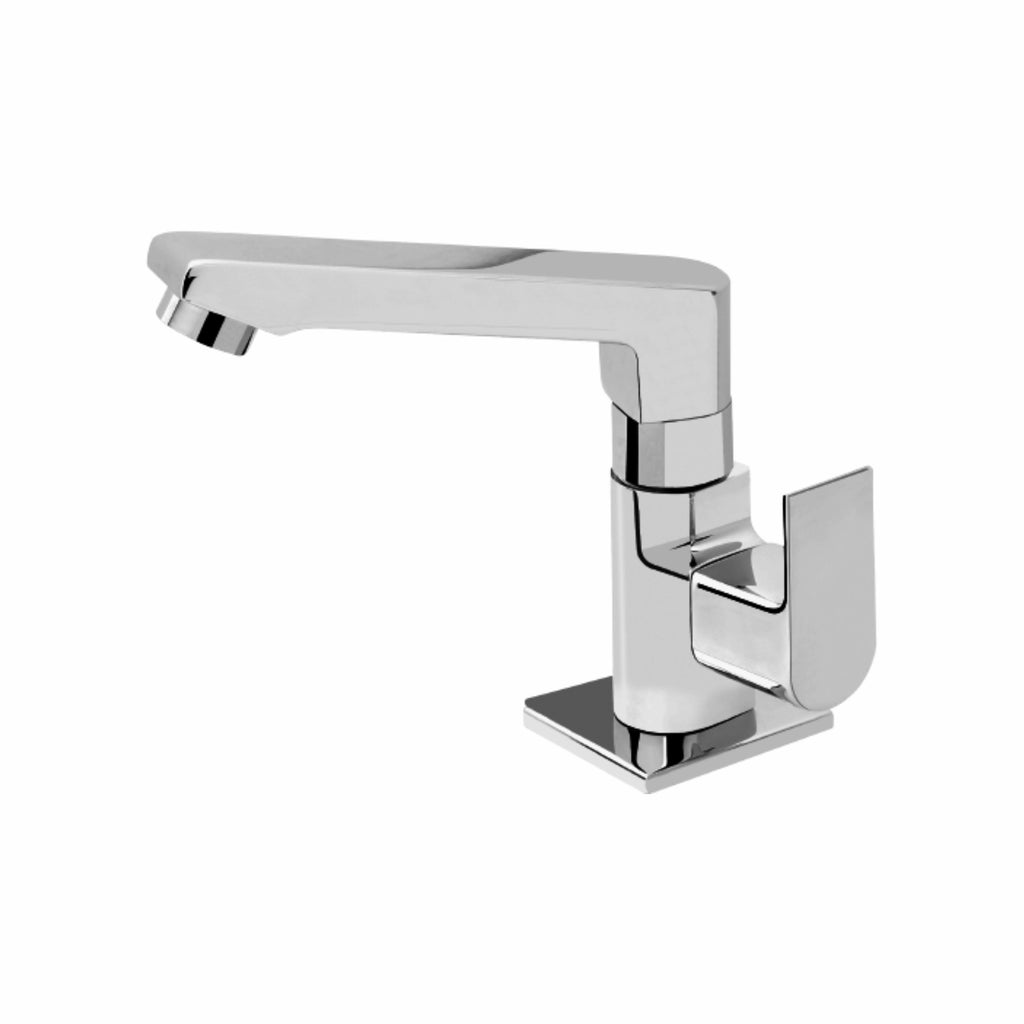 Asiatique Pillar Cock With Swivel Casted Spout (PL-001), Plaza Series Bathroom Faucets & Mixers | Premium Brass Tap Collection