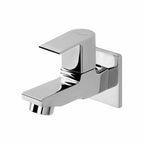 Asiatique Bib Cock With Wall Flange (PL-003), Plaza Series Bathroom Faucets & Mixers | Premium Brass Tap Collection